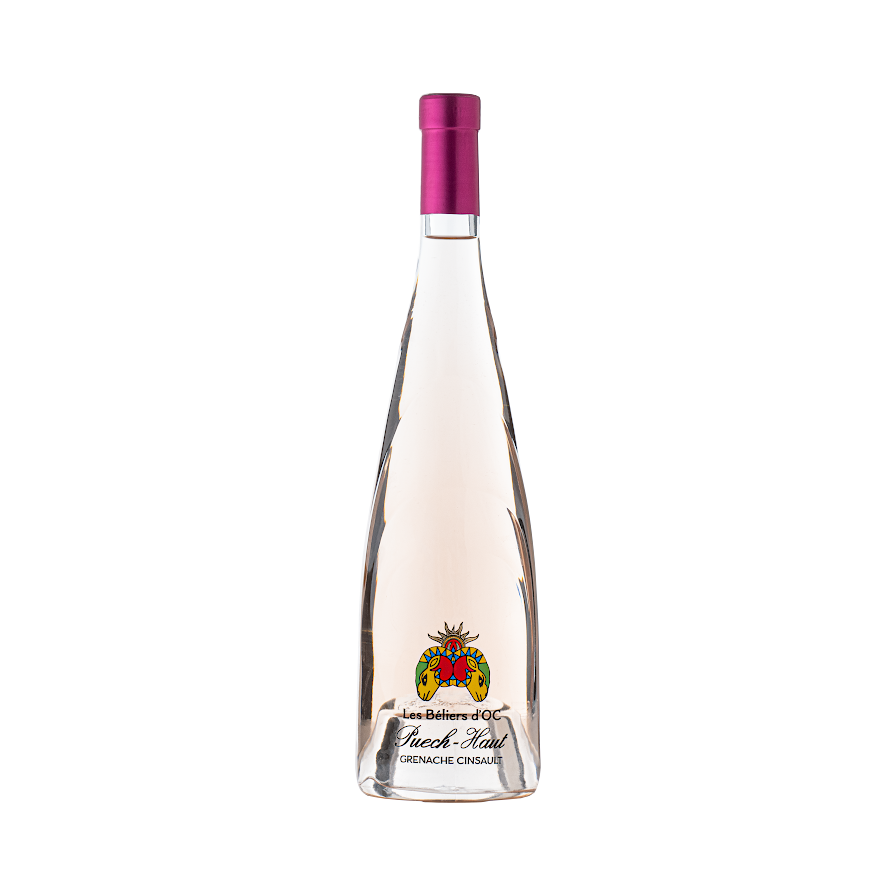 Chateau Puech Haut Les Beliers d’oc Rose 2024
