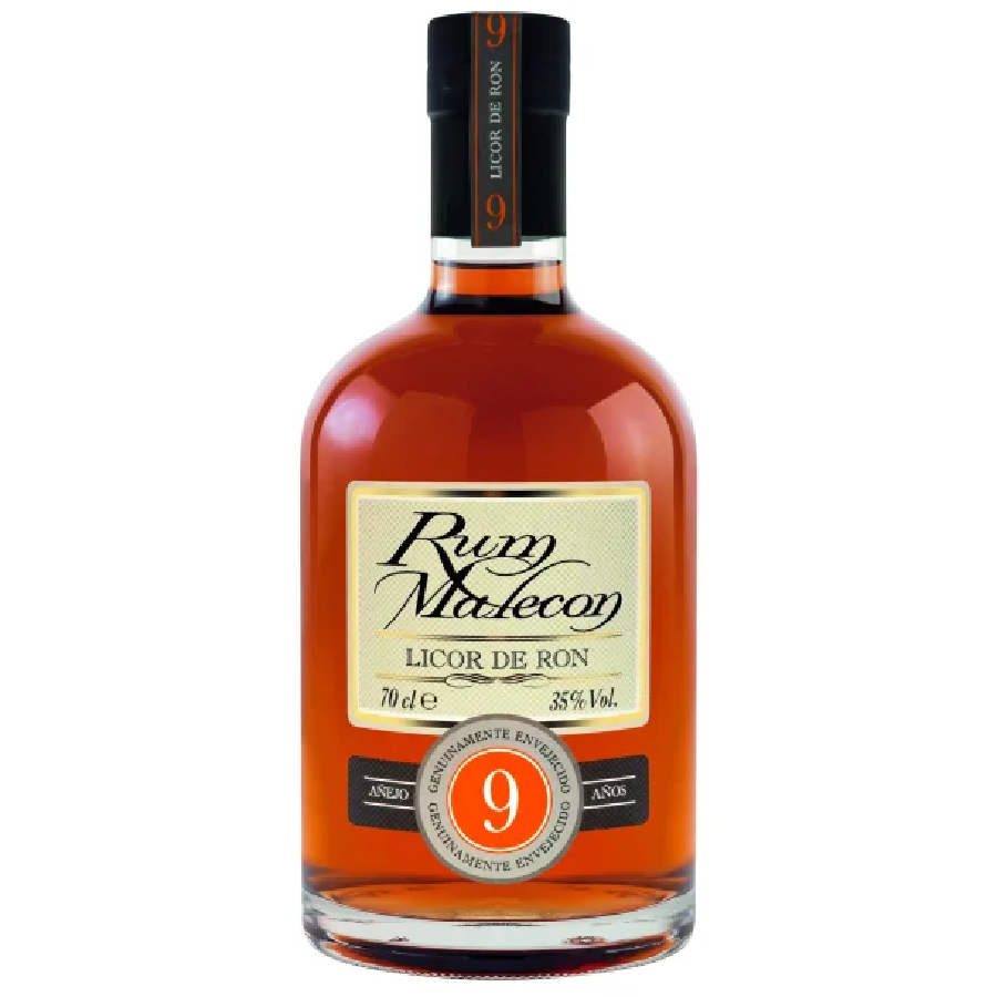 Malecon 9 yo Licor de Ron 35%