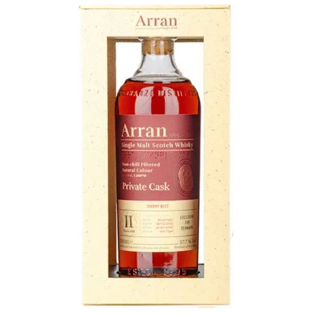 Arran 11 års Private Single Cask Sherry Butt