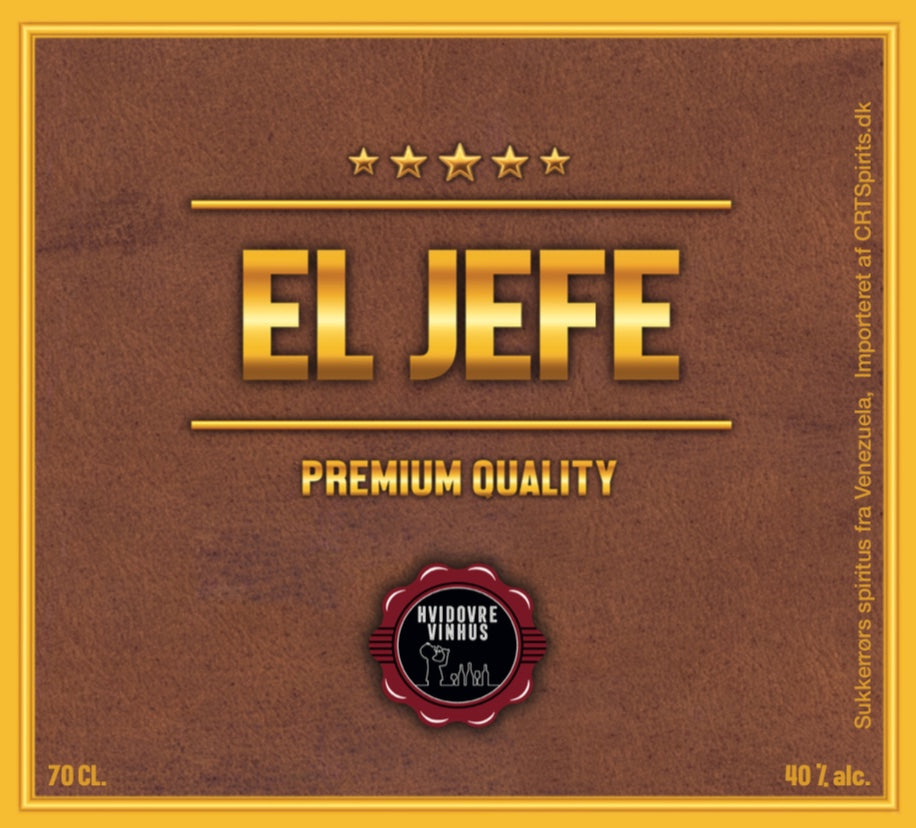 Hvidovre Vinhus Rom El Jefe